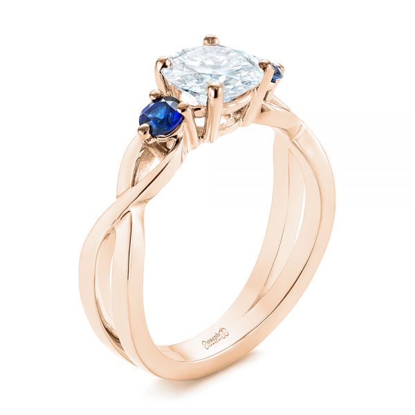 Sree Kumaran | 22K Gold Ring with Blue Sapphire Real Stone
