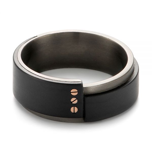 Carbon Fiber Wedding Ring #103863 