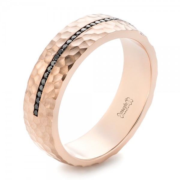 Custom Palladium and Mokume Men s  Wedding  Band 102310 