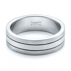 Mens Platinum Wedding Rings - Joseph Jewelry - Bellevue Seattle