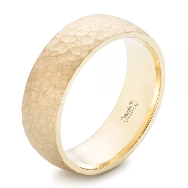Matt gold wedding ring with gemstones on Craiyon