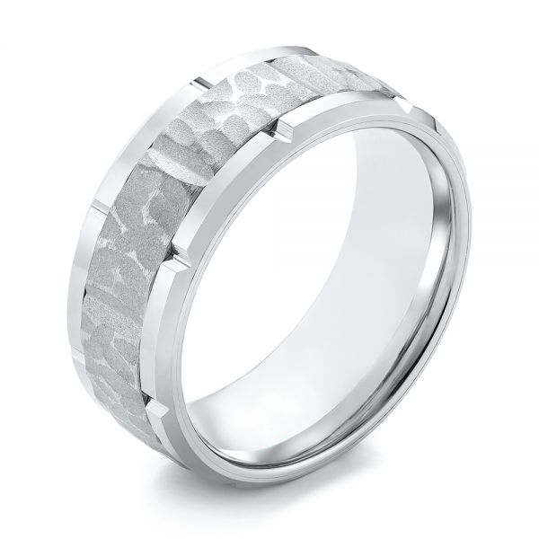 Tungsten Men's Wedding Ring #103869 - Seattle Bellevue | Joseph Jewelry