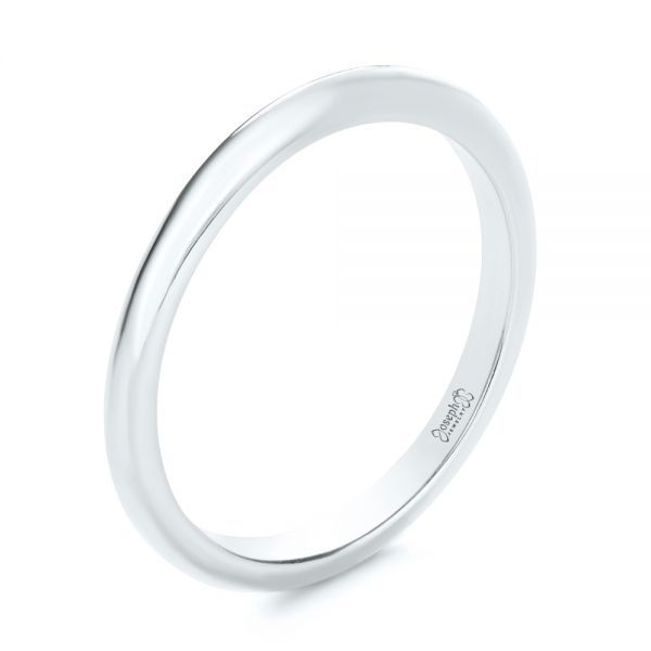 Delicate Wedding Ring in White Gold | KLENOTA