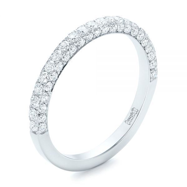 pave wedding band