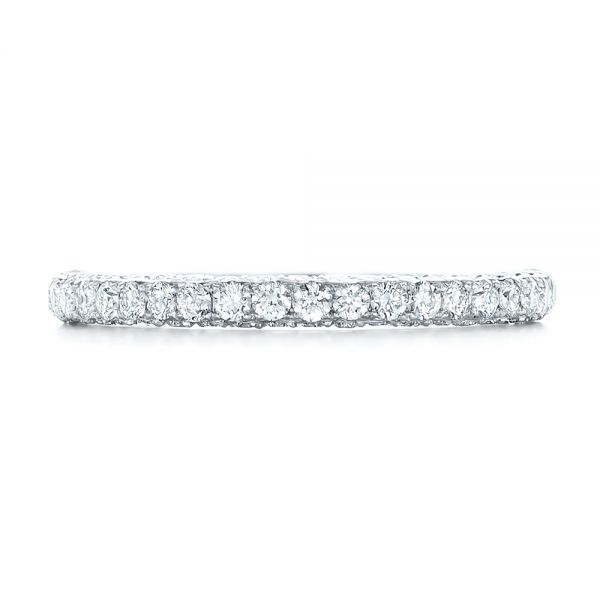 Pave Diamond Wedding Band #102559 - Seattle Bellevue | Joseph Jewelry