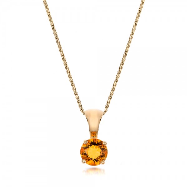 Citrine Pendant | Necklaces | Joseph Jewelry