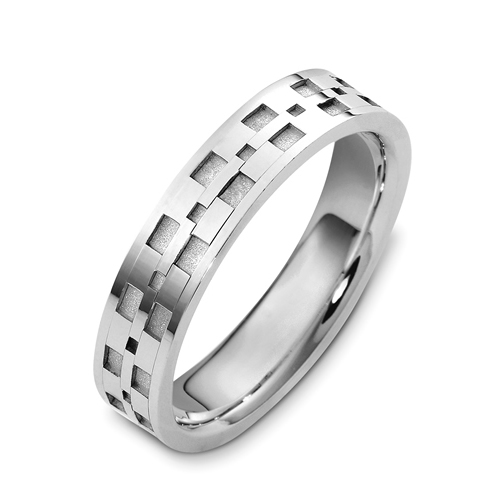 jewelry men s wedding bands men s 18k white gold band