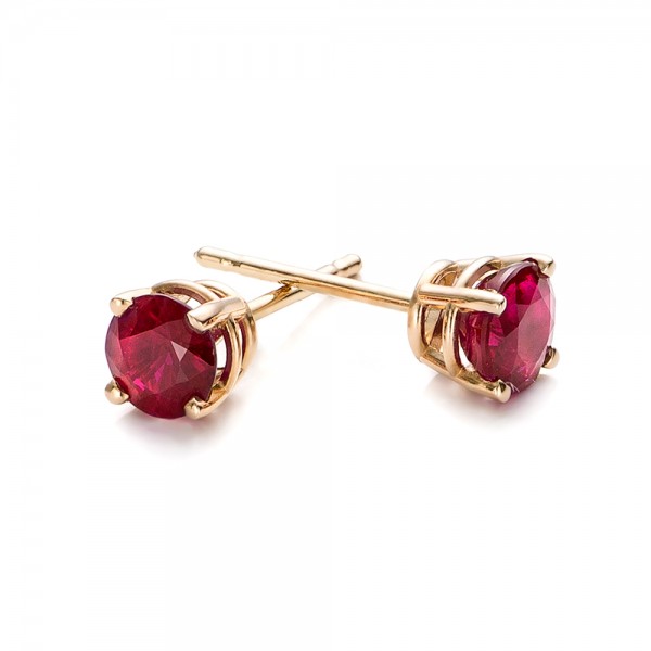 Ruby Stud Earrings #100949 Bellevue Seattle Joseph Jewelry