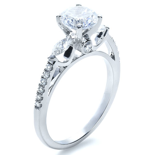 Tension Set Diamond Engagement Ring | Bellevue Seattle Joseph Jewelry