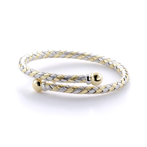 Joseph Jewelry â€º Bracelets  Charms â€º Two-Tone Woven Bracelet